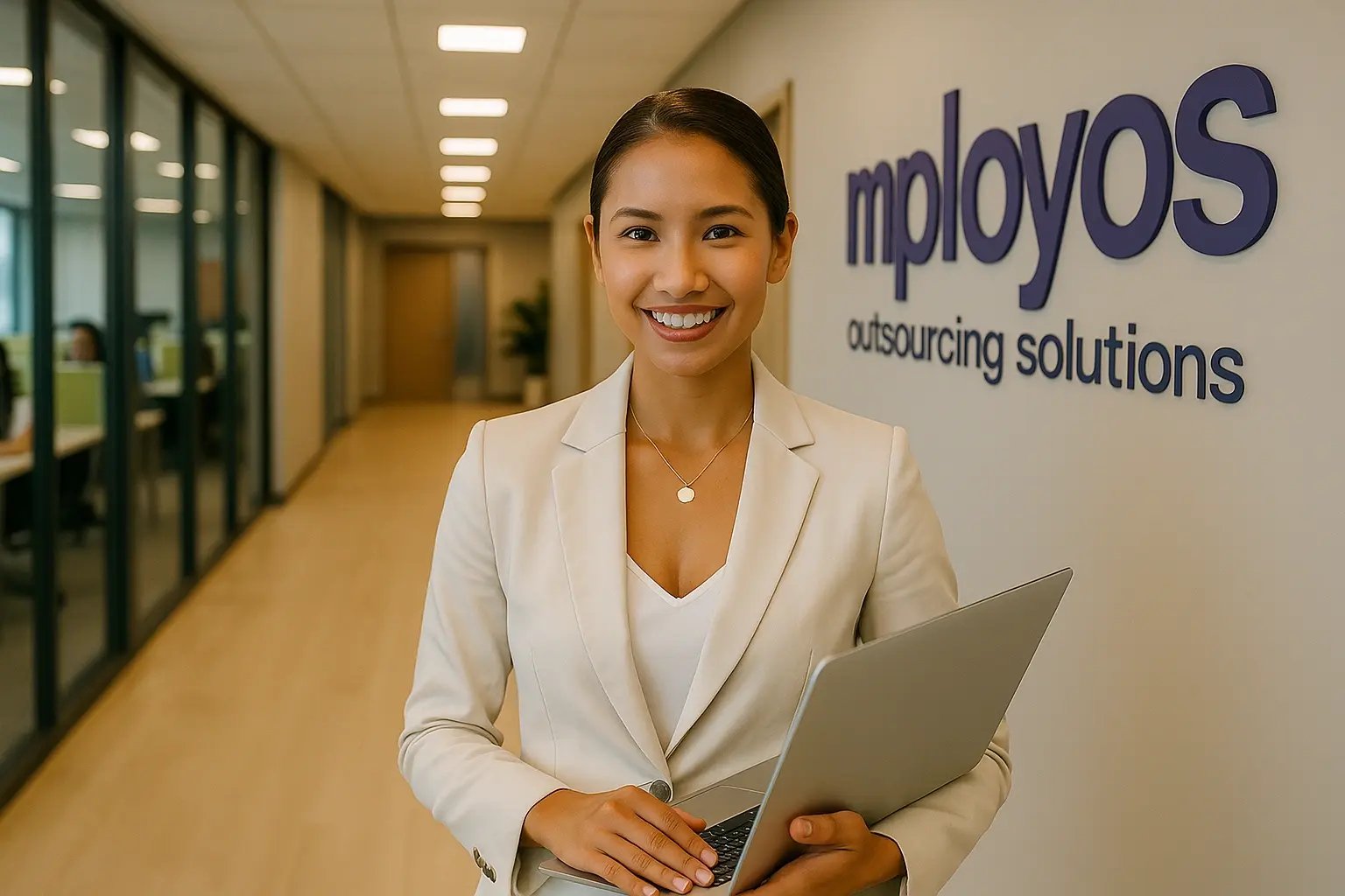 Professional Portrait in Modern Office (2)